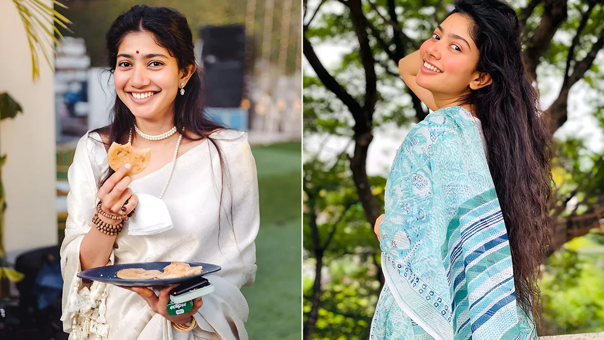 Ramayana actress sai pallavi saree looks