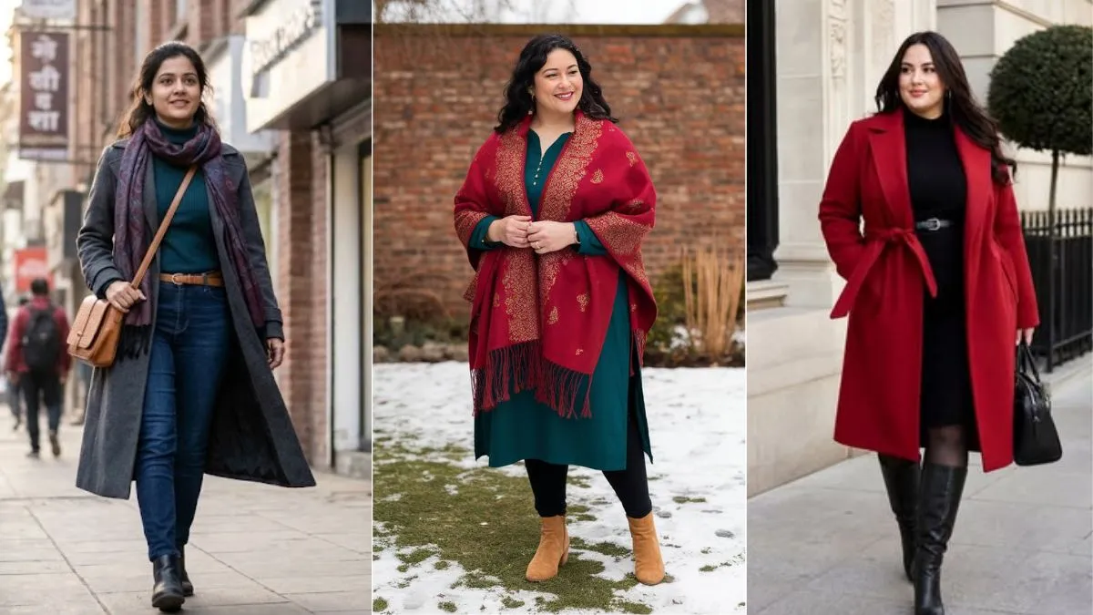 plus size winter fashion layering tips for curvy women