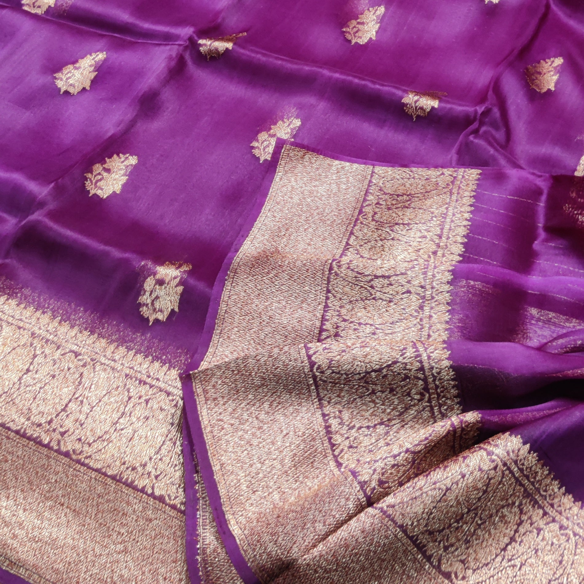 organza silk sarees
