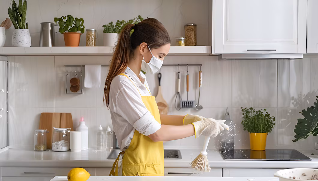 beautiful-woman-protective-gloves-cleaning-kitchen-cabinet_144356-95480