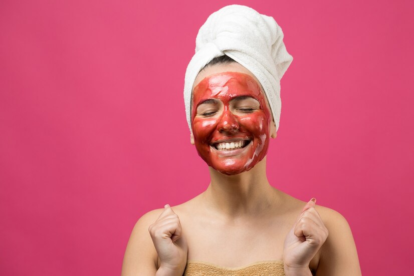 beetroot facepack