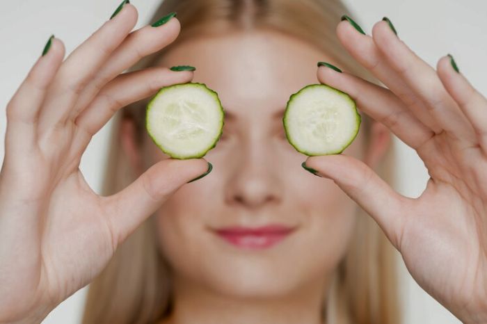 cucumber face inside