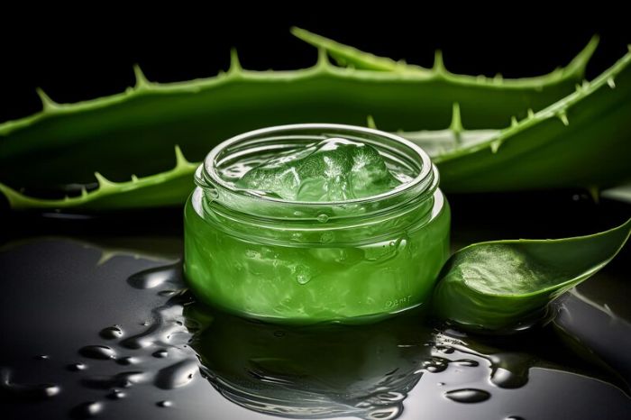 aleo vera gel inside