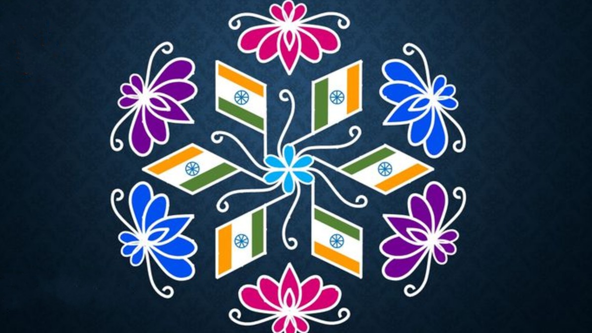 republic day kolam 2