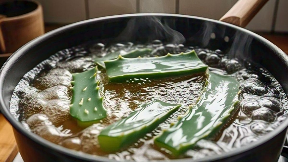 heat coconut oil  mix these natural ingredients and apply it to stop hair fall-11