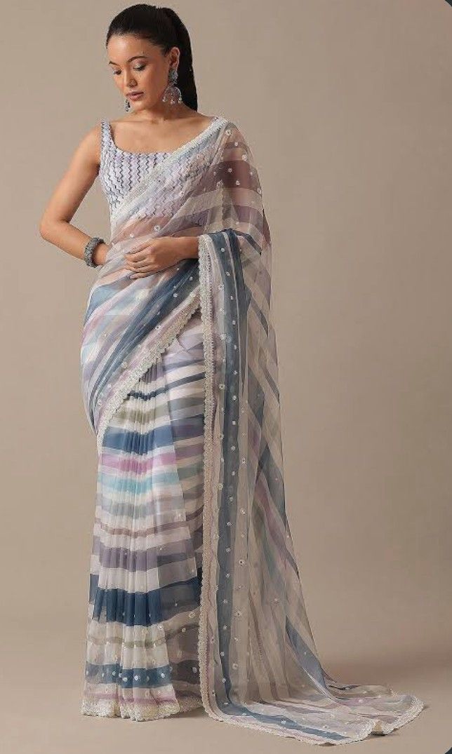 jari printer saree 1