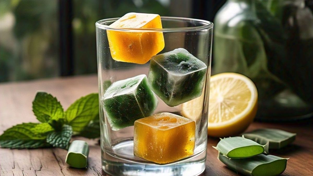 turmeric neem aloe vera ice cube face pack  that cures all facial problems in 7 days-3