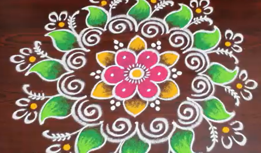 ugadi special kolam