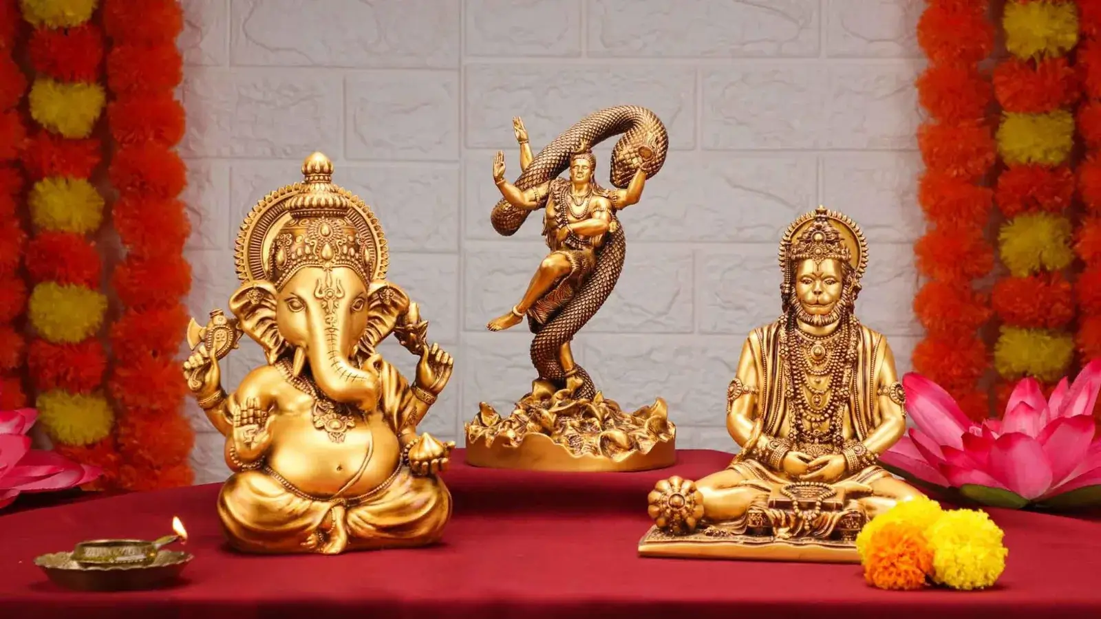 handcrafted-hindu-god-idols-arranged-in-a-home-temple-setting