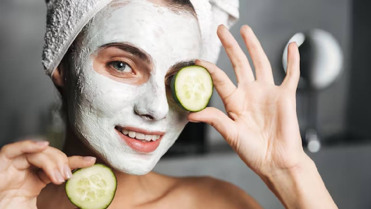 Cucumber facepack