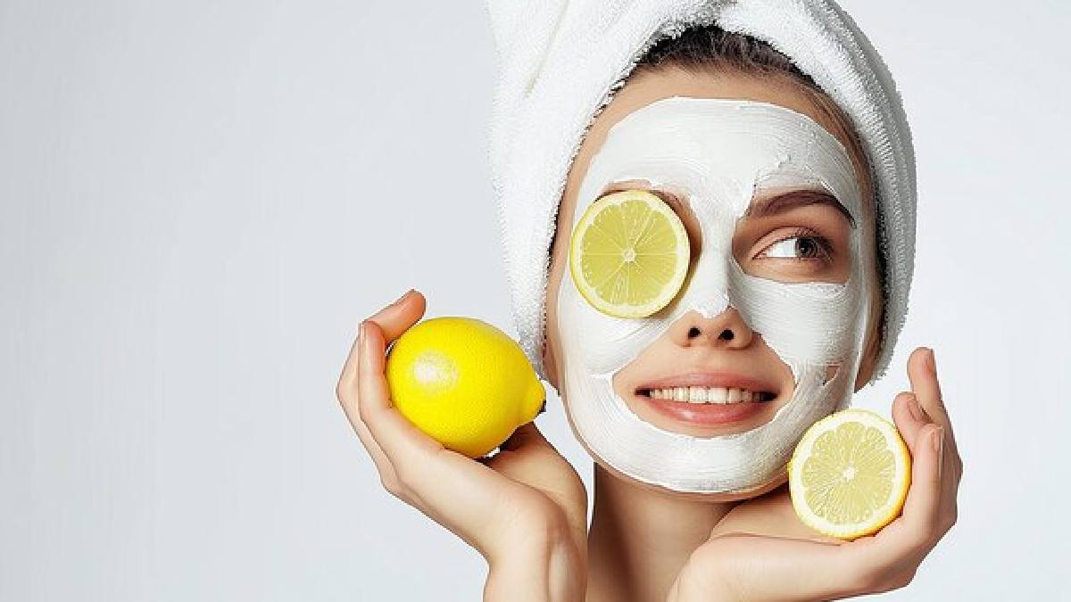 Lemon facepack