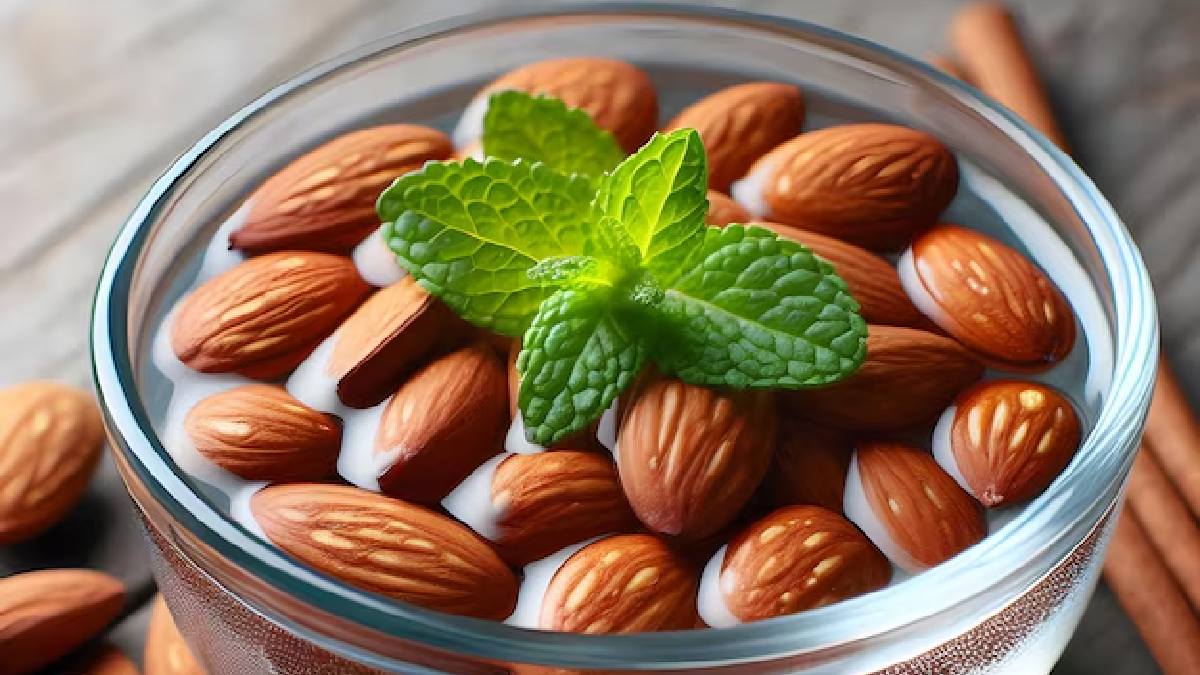 Soaked almonds