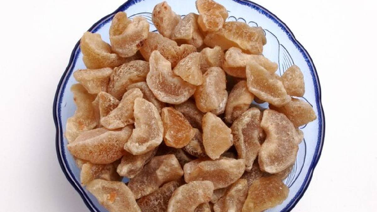 Almond gum uses