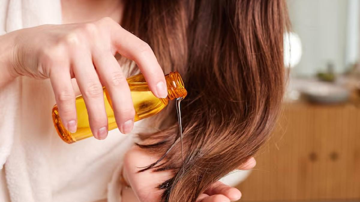 Homemade hair serum