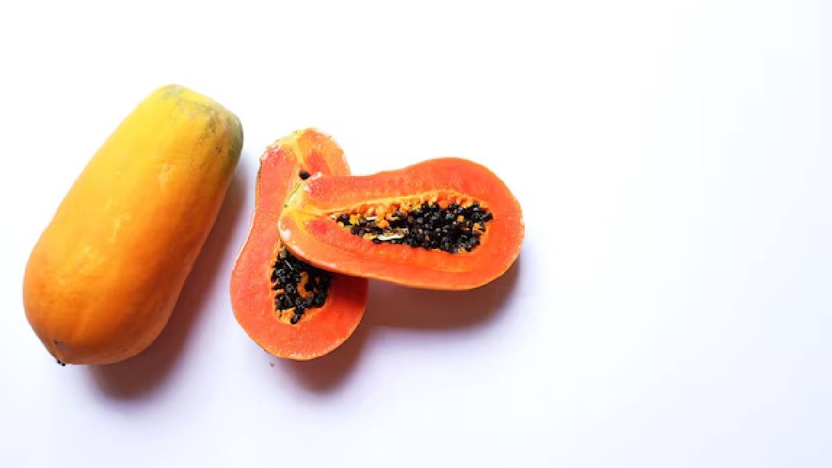 Raw papaya