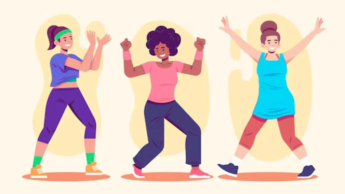 Jumping jacks execise