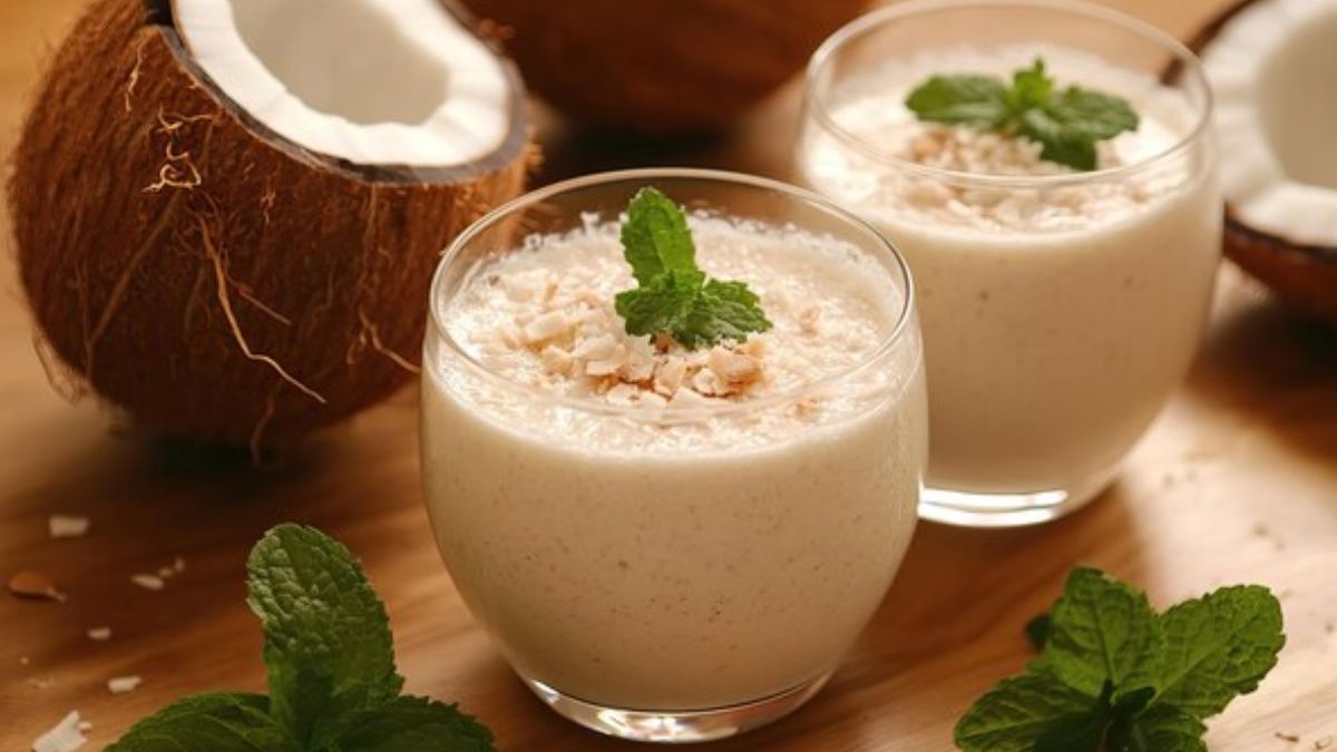 Coconut Oats Smoothie