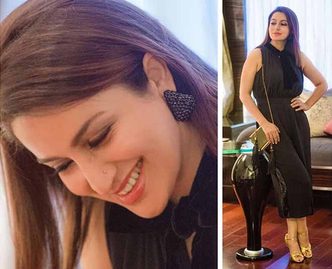 TISCA CHOPRA BLACK DRESS