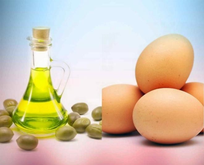 egg hair mask inside