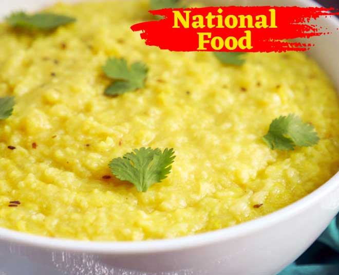 food news  national food khichdi