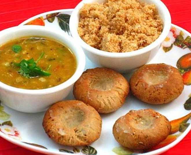 rajasthani traditional food big da churma inside