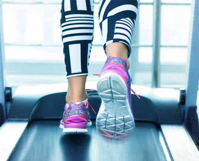 Cardio trademill inside