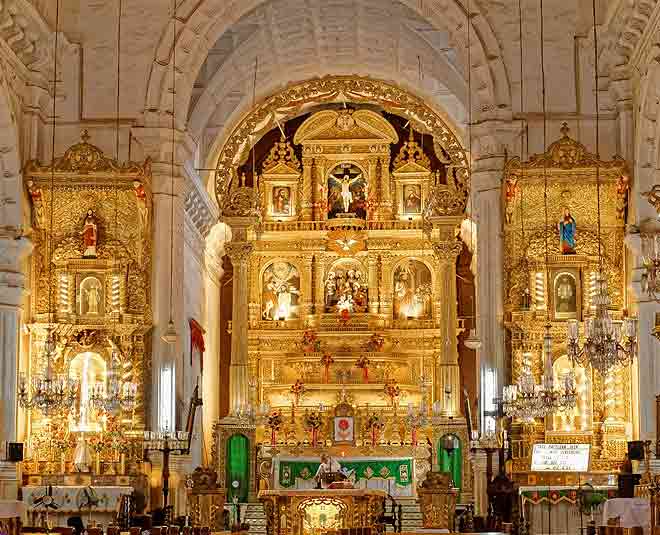 bharti wedding charch inside