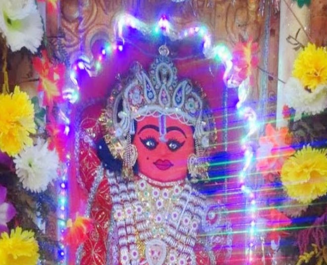 gwalior hanuman  mandir inside 