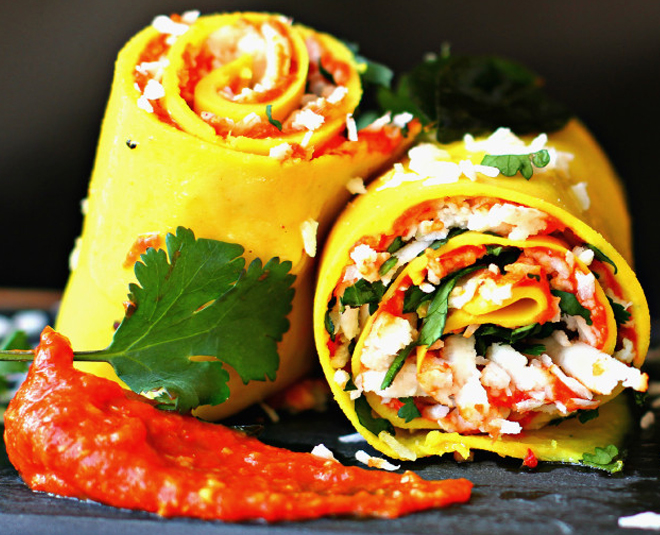 खांडवी रोल diwali special snacks khandvi roll