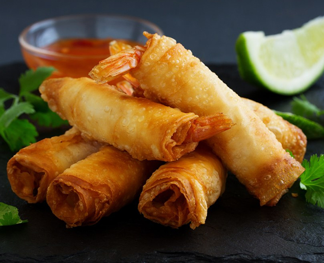स्प्रिंग रोल diwali special snacks spring roll