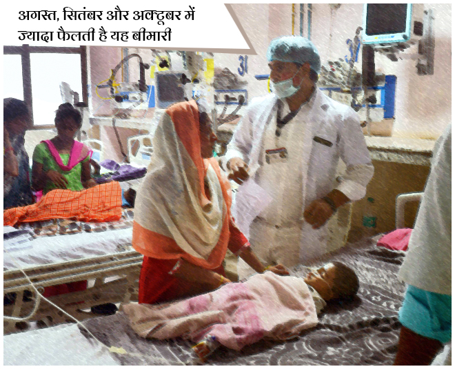 साल के तीन महीनों में सबसे ज्यादा प्रकोप japani fever