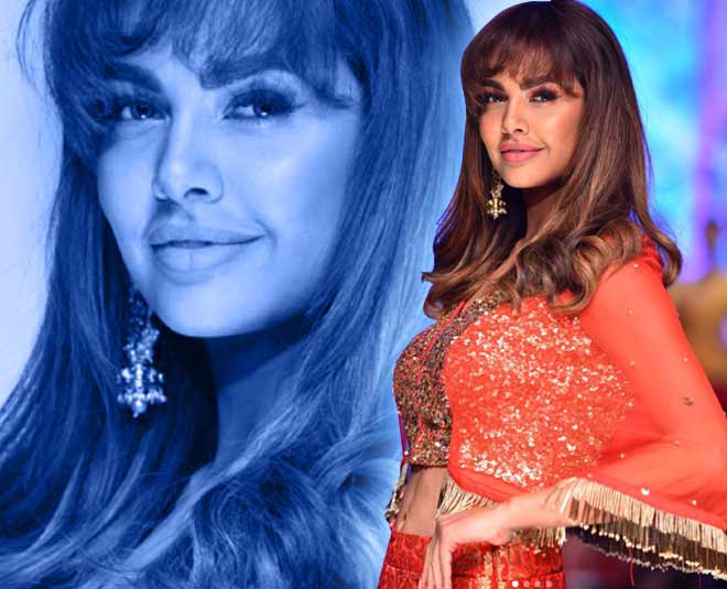 Esha Gupta summer hairstyle