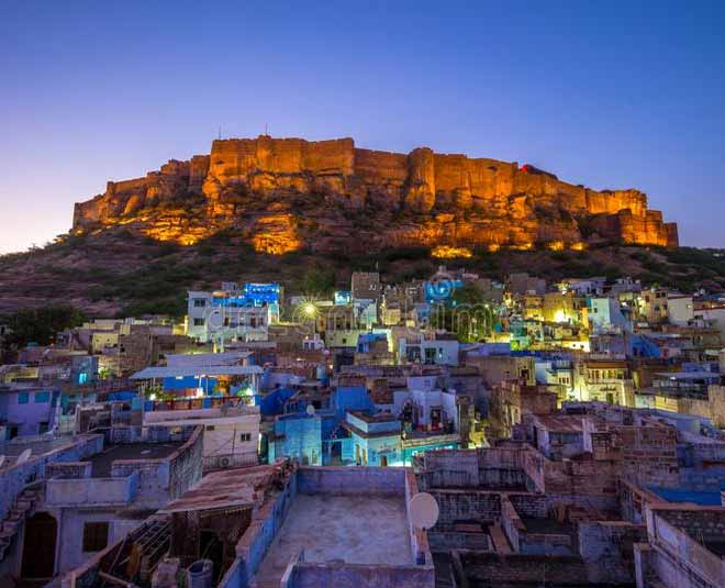 Mehrangarh Famous Fort inside 