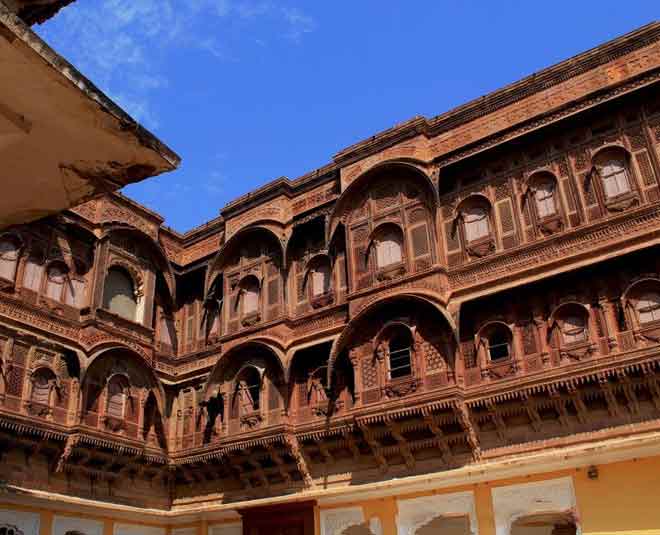 Mehrangarh Famous Fort inside 
