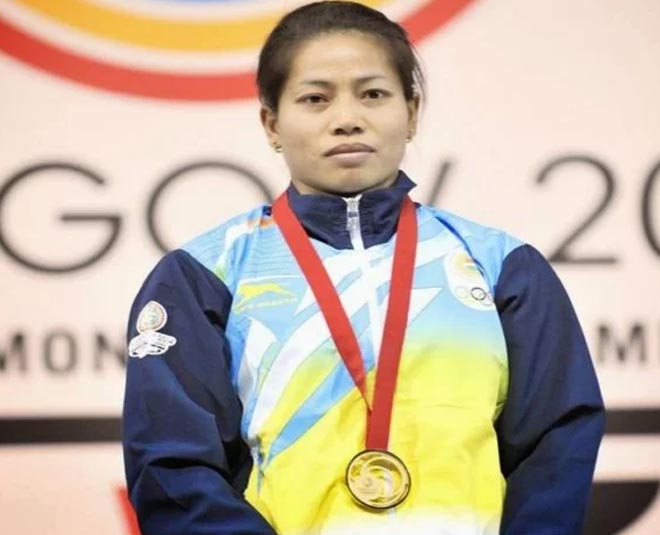 Mirabai Chanu inside 