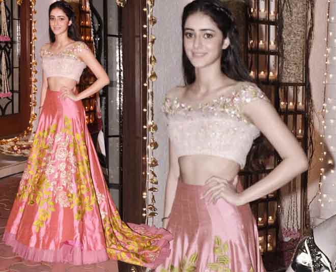 Student of the year actress chunky pandey daughter ananya pandey have good fashion sense   ()
