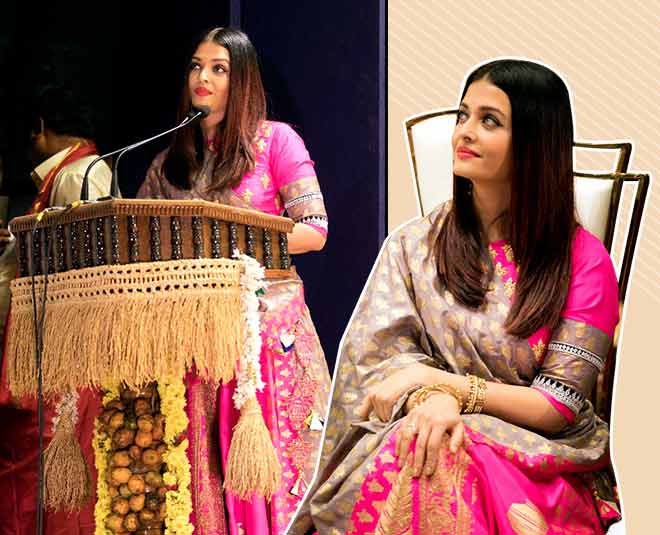 Aishwarya Rai Bachchan Stuns In Manish Malhotra's White 'Kallidar' Anarkali  With Kashmiri Threadwork