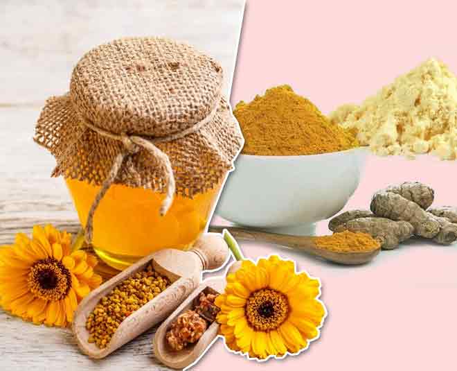 शहद, बेसन और हल्दी best honey face mask for glowing skin inside
