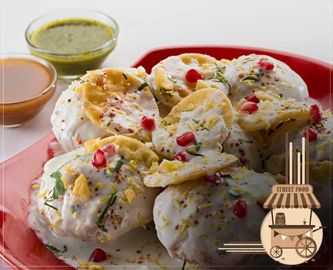 भल्ला पापड़ी चाट bhalla papdi chaat summer street food