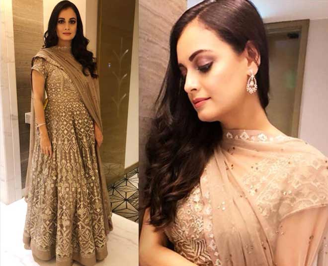 dia mirza summer wedding suit