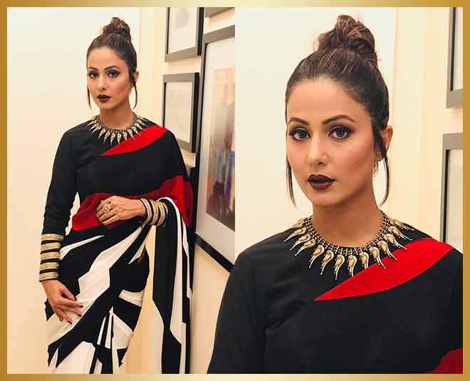 hina khan saree dadasaheb phalke award 