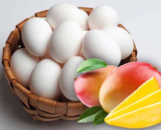 homemade mango face pack eggs