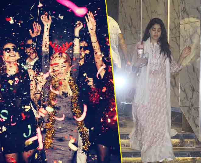 jahnavi kapoor dhadak party inside