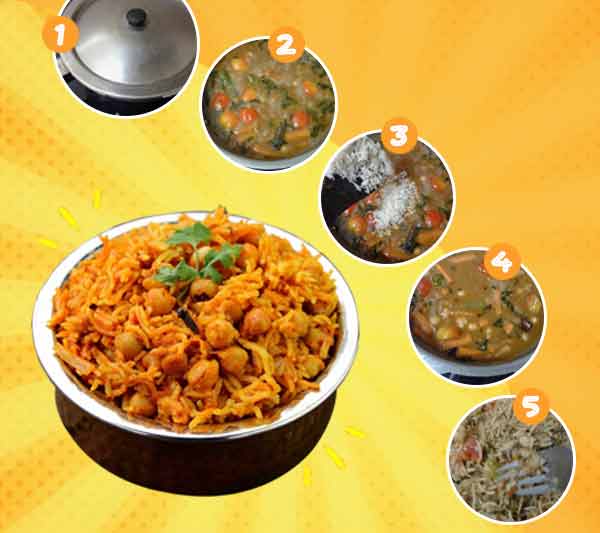 kabuli chana pulao ingredients