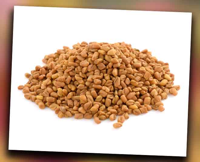 मेथी का मास्क neck wrinkles remedy fenugreek in