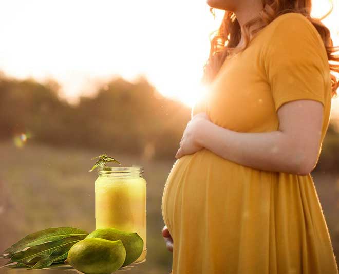pregnancy diet aam panna inside 