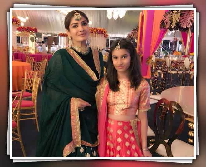 raveena tandon bollywood mother daoghter style