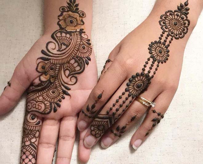 Latest 15 Simple Arabic Mehndi Designs This Wedding Season! - Hiscraves