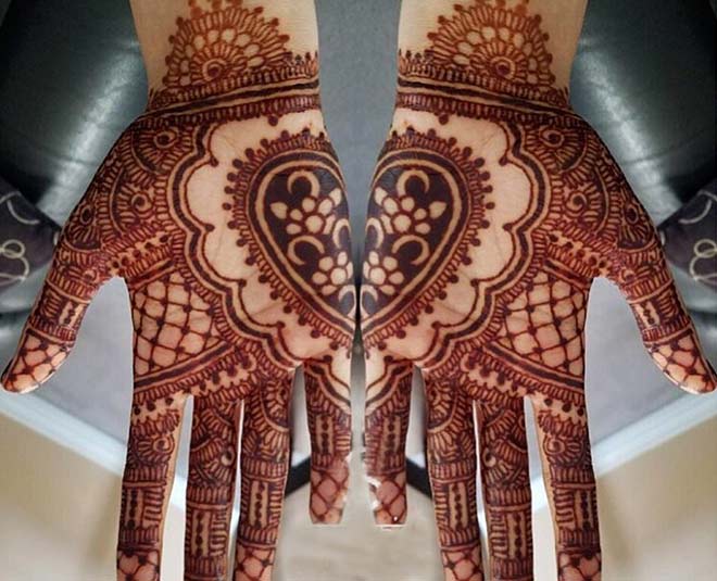 heart mehndi design • ShareChat Photos and Videos