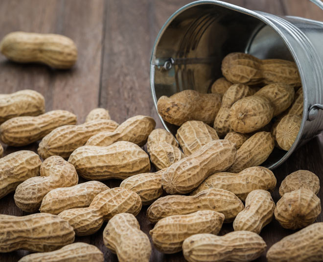 badam option moongfali inside 